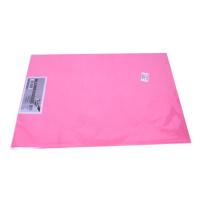 Hedvábný papír 50 × 70 cm, 20 g, 26 listů - barva růžová