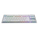 Logitech Mechanical Gaming Keyboard G915 TKL Tenkeyless LIGHTSPEED Wireless RGB - Tactile - WHIT