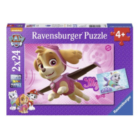 Puzzle Tlapková Patrola/2x24 dílků MPK Toys CZ s.r.o.