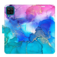 iSaprio flip pouzdro BluePink Paint pro Samsung Galaxy A12