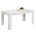 Jídelní stůl s rozšířením 160x90cm frankie - dub bílý
