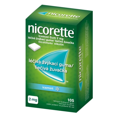 Volně prodejné léky Nicorette