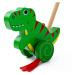 Bigjigs Toys Bigjigs Baby Dřevěný jezdík T-Rex