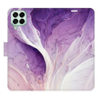 iSaprio flip pouzdro Purple Paint pro Samsung Galaxy M53 5G