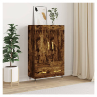 vidaXL Skříň highboard kouřový dub 69,5 x 31 x 115 cm kompozitní dřevo