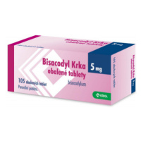 Bisacodyl Krka 5mg tbl.obd.105