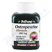 MedPharma Ostropestřec (Silymarin 200mg) tbl.67