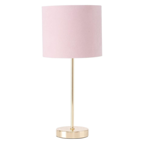 DekorStyle Stolní lampa Lorie růžová