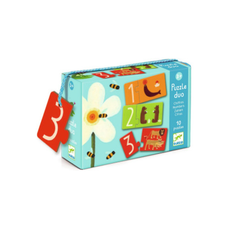 Duo puzzle Čísla DJECO