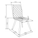 Jídelní židle K282 – masiv, látka, béžová