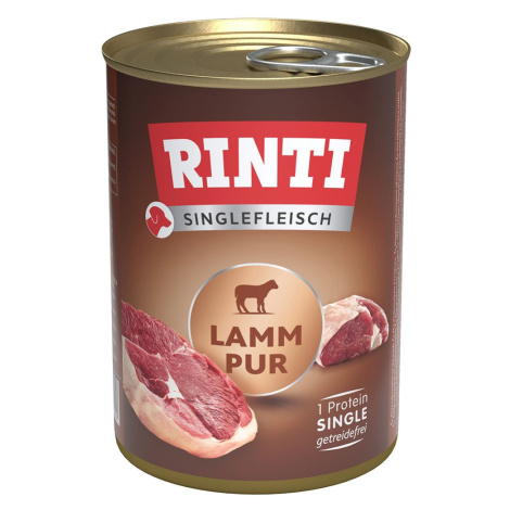 Rinti Singlefleisch Pur jehněčí 12 × 400 g