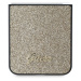 Zadní kryt Guess PC/TPU Glitter Flakes Metal Logo pro Samsung Galaxy Z Flip6, zlatá