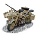 Model Kit military 7403 - German Military Motorcycle with Sidecar (1:9)