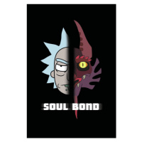 Umělecký tisk Rick and Morty - Sould Bond, 26.7x40 cm