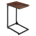 tectake 404455 odkládací stolek erie 40x30x63cm - Industrial světlé dřevo, dub Sonoma - Industri