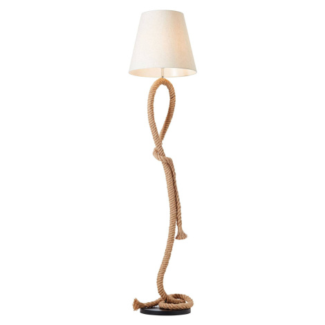 Brilliant Stojací lampa Sailor s lanovým stojanem