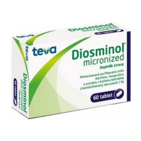 Teva Diosminol micronized 60 tablet Favea