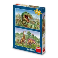 SOUBOJ DINOSAURŮ 2x48 Puzzle