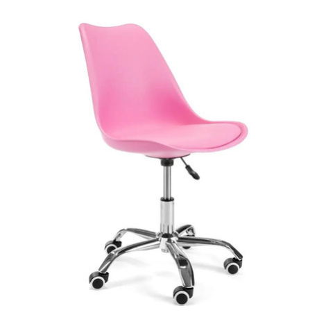 Otočná židle FD005 - růžová Akord