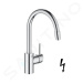 Grohe 31212003 - Dřezová baterie s výsuvnou sprškou, chrom