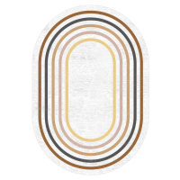 Bílý koberec běhoun 80x200 cm – Rizzoli
