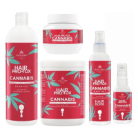 SET: Kallos PRO-TOX CANNABIS šampon a maska, 1000 ml, Hair Bomb, 200 ml, Dry End Serum, 50 ml + 