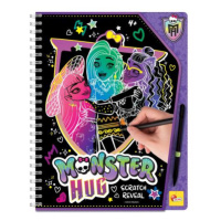 Monster High Vyškrabávací omalovánky objetí