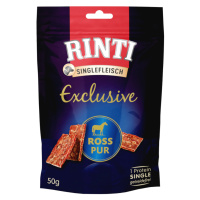 RINTI Exclusive Snack 50 g jeden druh masa - výhodné balení 3 x 50 g koňské