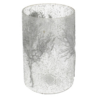 Dekoria Svícen Twig I ⌀15cm silver, 15 x 25 cm