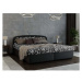 Čalouněná postel Zofie 180x200, černá, včetně matrace