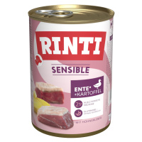 Rinti Sensible 12 x 400 g - Kachní, brambory a kuřecí játra