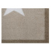 Zala Living - Hanse Home koberce Protiskluzová rohožka Deko 105352 Beige Creme - 50x70 cm