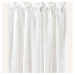 Vysoce kvalitní bílý závěs Marisa se závěsnou páskou 140 x 250 cm