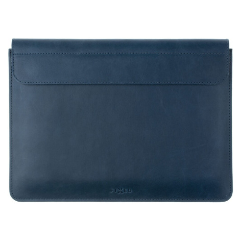 FIXED Oxford kožené pouzdro MacBook Air 13" Retina (2018/2019/2020) modré