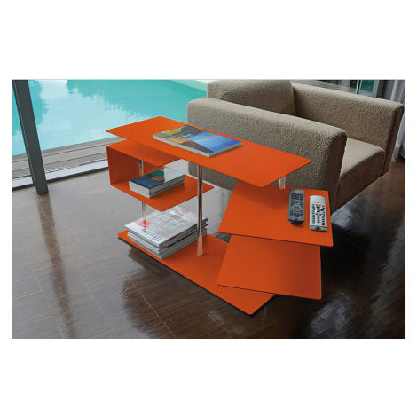 Radius design cologne Stolek RADIUS DESIGN (X-CENTRIC TABLE 2 orange 570B) oranžový