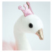 Doudou Histoire d´Ours PPlyšová klíčenka růžová labuť 12 cm