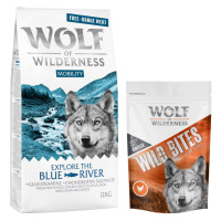 Wolf of Wilderness granule 12 kg + snack 180g zdarma! - „Explore The Blue River“ Mobility – kuře