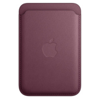 Apple FineWoven peněženka s MagSafe k iPhonu morušově rudá