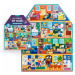 Mudpuppy Můj dům, můj domov - puzzle ve tvaru domu 100 dílků