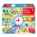 Usborne Book and Jigsaw Telling the Time Usborne Publishing