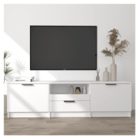 vidaXL TV skříňka bílá 140 x 35 x 40 cm kompozitní dřevo