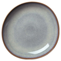 Šedo-hnědý kameninový dezertní talíř Villeroy & Boch Like Lave, ø 23,5 cm