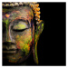 Fotografie Colorful Buddha, kdfotografie, 40x40 cm