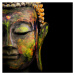 Fotografie Colorful Buddha, kdfotografie, 40 × 40 cm