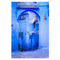 Fotografie Chefchaouen, a city with blue painted, Gatsi, 26.7 × 40 cm