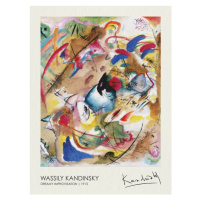 Obrazová reprodukce Dreamy Improvisation (1913), Wassily Kandinsky, 30 × 40 cm