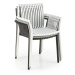 Halmar Plastová stohovatelná jídelní židle K492