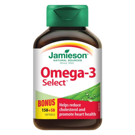 Jamieson Omega-3 Select 1000 mg 200 kapslí