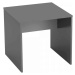 Tempo Kondela Psací stůl RIOMA NEW TYP 17 - grafit / bílá + kupón KONDELA10 na okamžitou slevu 3