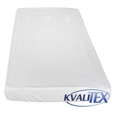 Kvalitex Nepropustné Froté prostěradlo s PU dětské bílé 60x120cm